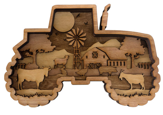 Scenic Tractor