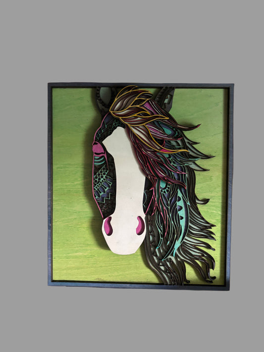 Mandala Horse