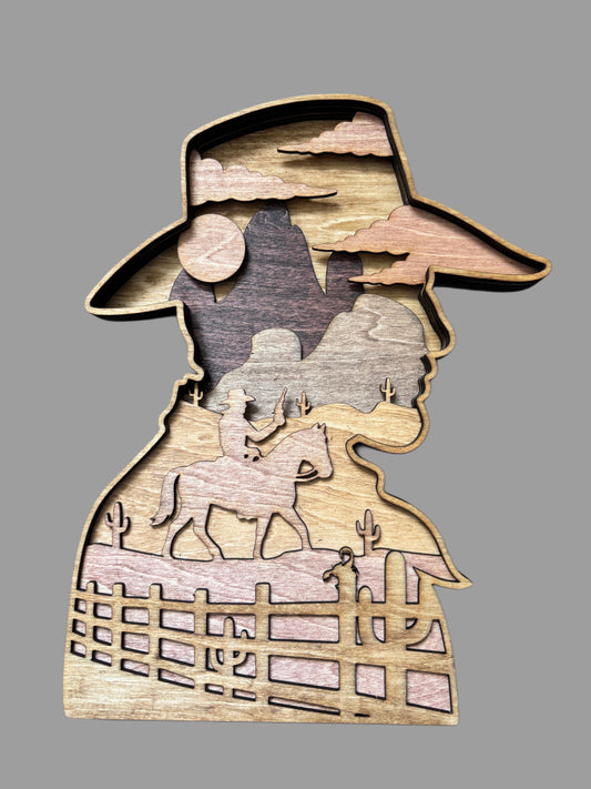 Cowboy Silhouette